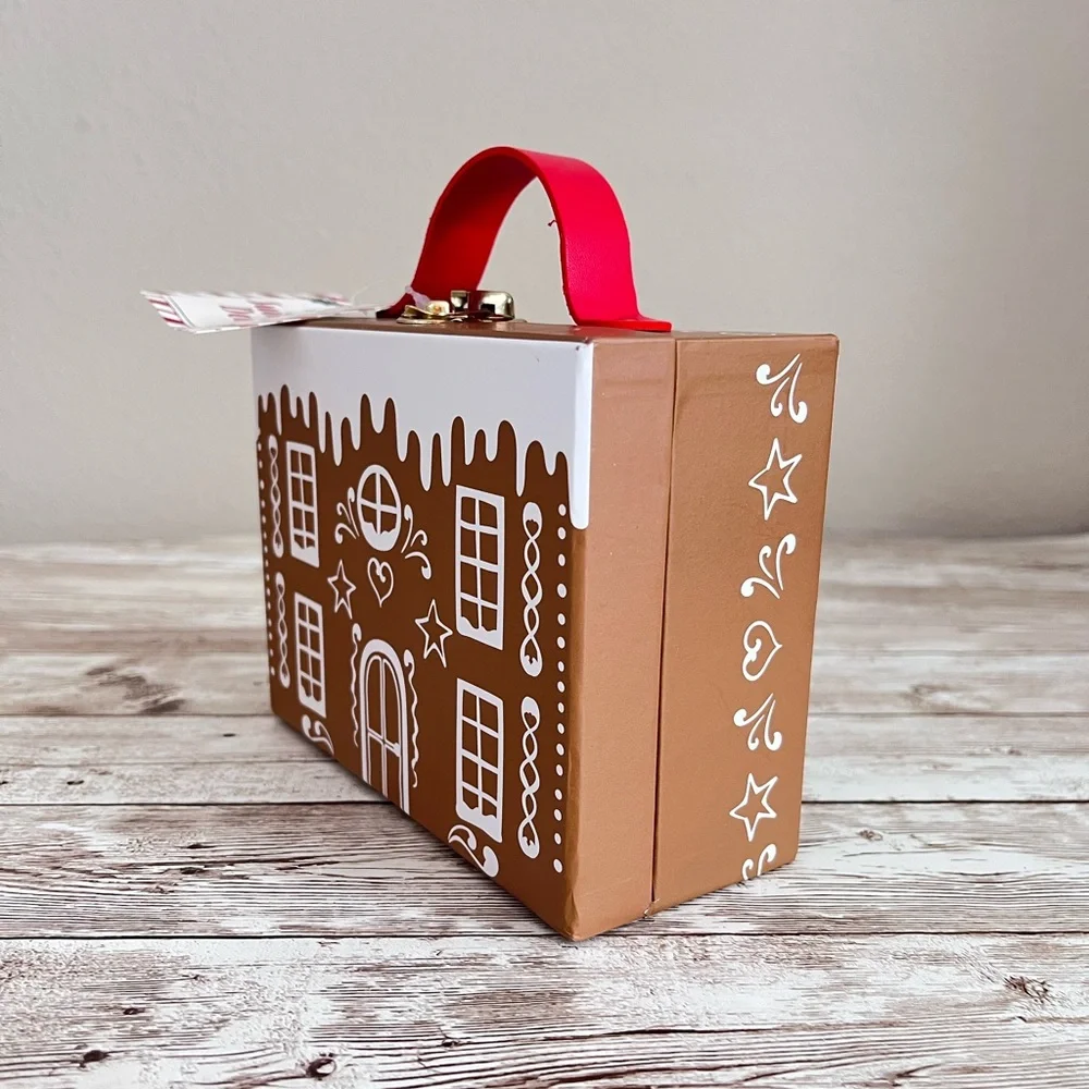 Target Bullseye Playground Christmas 2025 Suitcase Decor Box - Gingerbread🎀